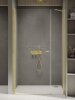 NEW TRENDY Drzwi wnękowe NEW SOLEO LIGHT GOLD PLUS 1D U 140x195 czyste 6mm Active Shield 2.0  wsp. prostopadły D-0986A-WP